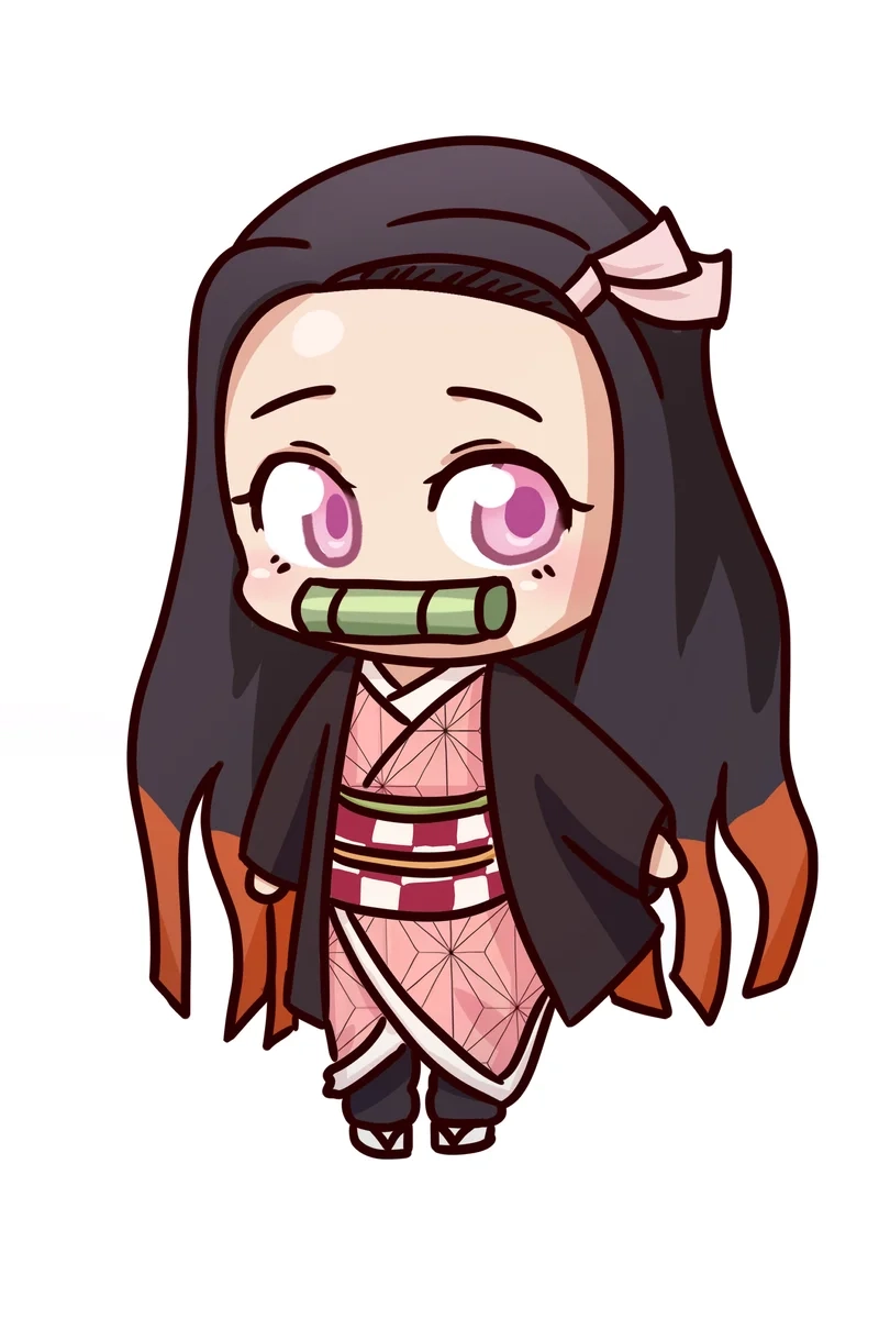 Cute kawaii nezuko chibi là lựa chọn hoàn hảo cho những ai yêu thích sự dễ thương