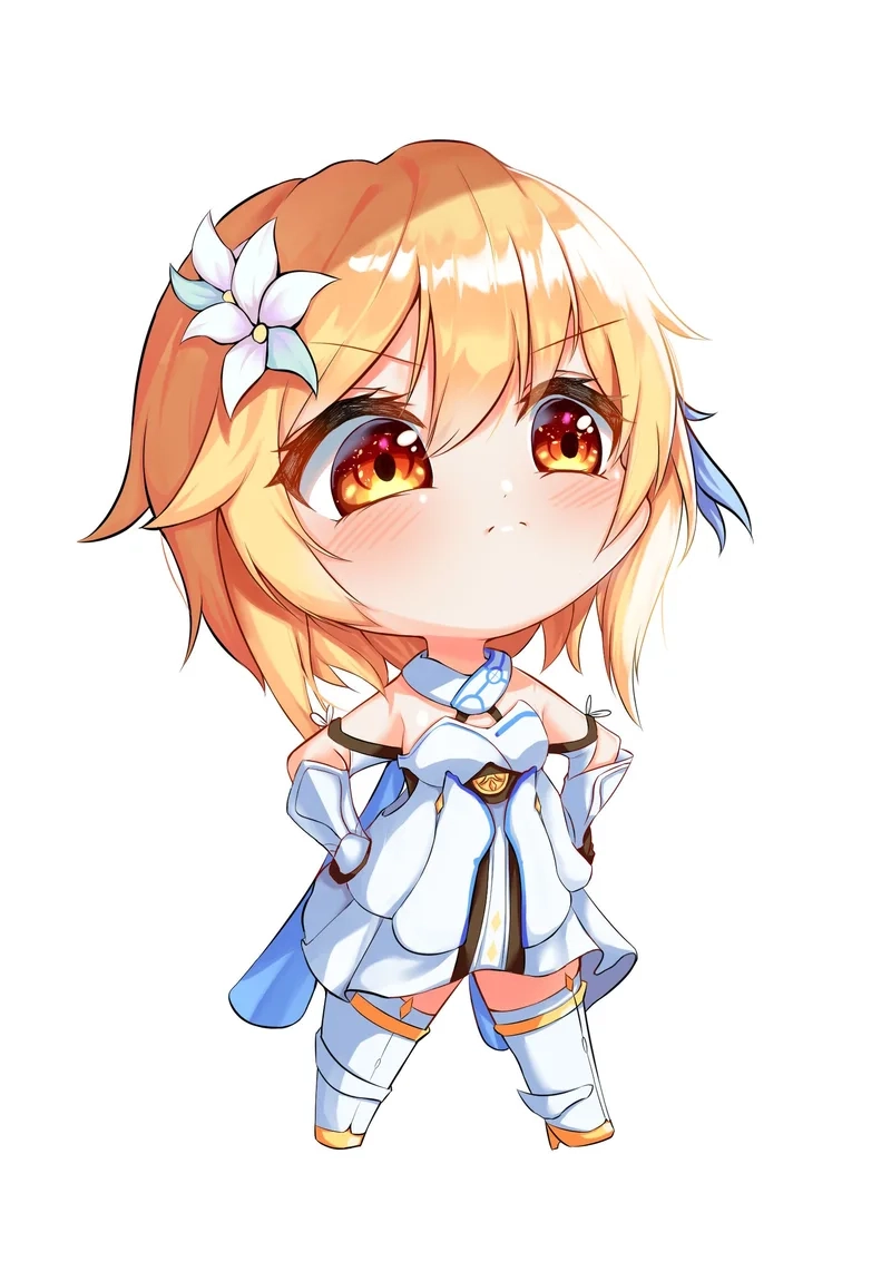 Đắm chìm trong thế giới genshin impact chibi đáng yêu