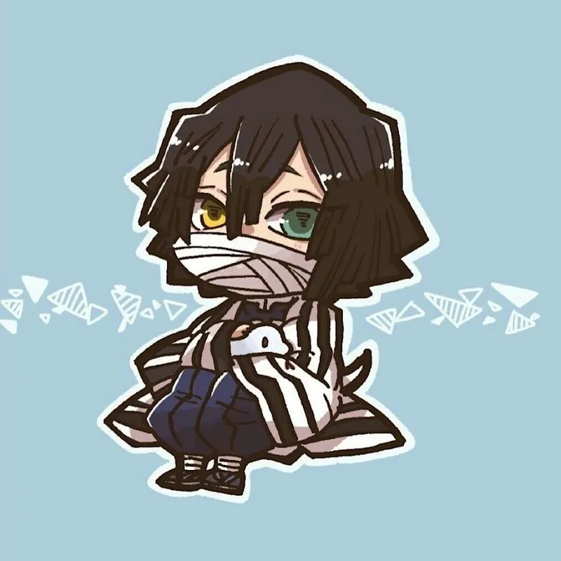 Dễ thương không chịu nổi với Iguro Obanai chibi