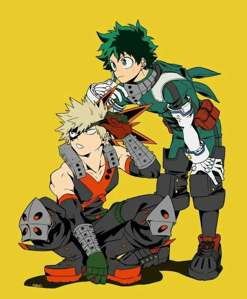 Deku and Bakugo có những trận chiến đầy gay cấn