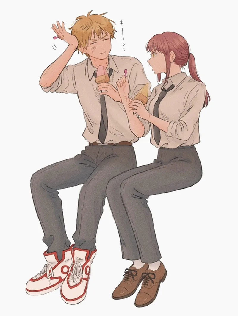 Denji x Makima làm fan manga đứng ngồi không yên