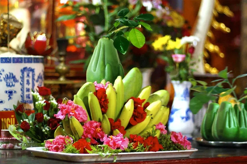 Đi chùa đậu mang lễ gì nên chuẩn bị hương hoa trái cây đơn giản