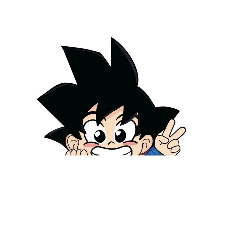 Dibujos de goku chibi mang đến một phong cách dễ thương và sống động