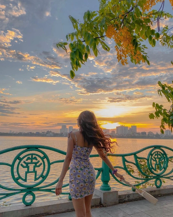 Điểm danh những nơi chụp ảnh ở hồ tây cực chill cho hội mê sống ảo