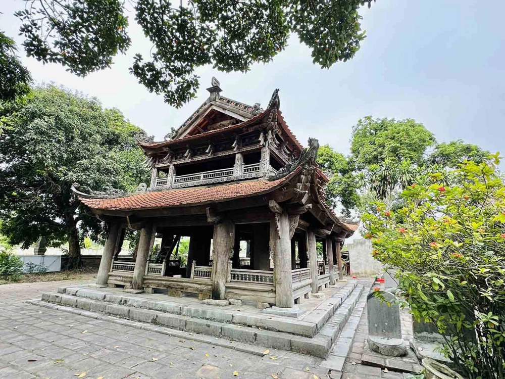 Độc đáo với kiến trúc chùa keo xưa cổ