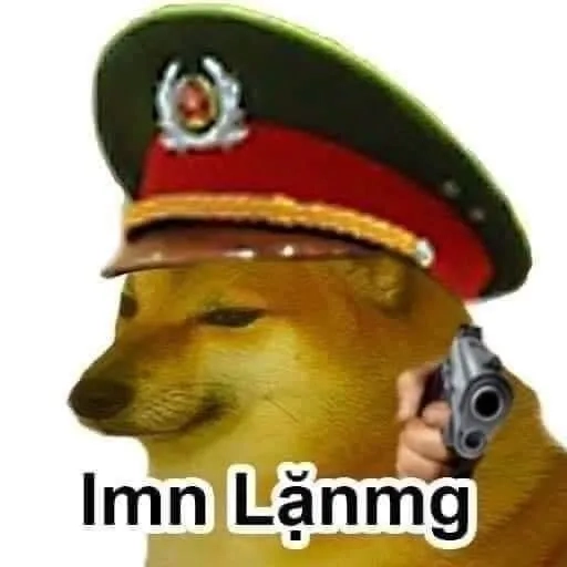 Dog cheems meme siêu hài hước và biểu cảm đáng yêu