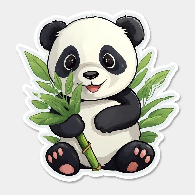Đổi gió với anime avatar ảnh gấu trúc cute chibi siêu ngầu