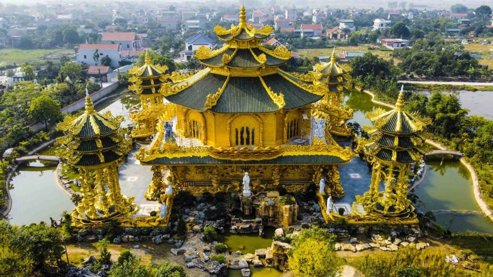 Đôi nét về chùa Phúc Lâm kiến trúc cổ độc đáo thu hút đông người