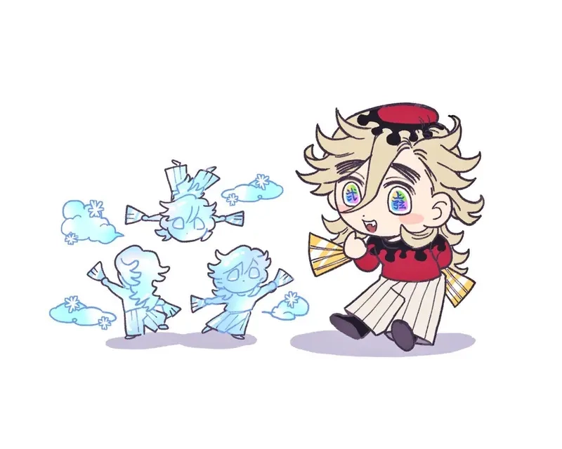 Douma chibi art cực kỳ sáng tạo và thú vị