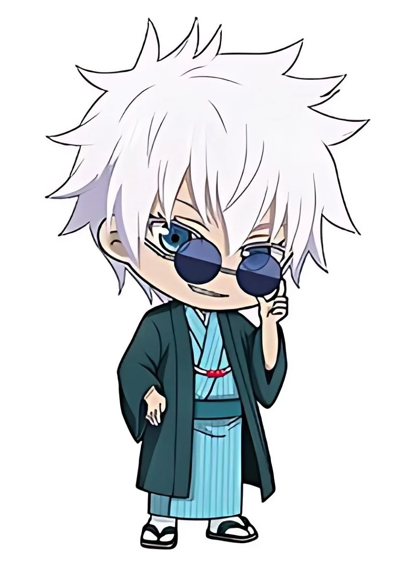 Đừng bỏ qua tạo hình satoru gojo chibi cực đỉnh