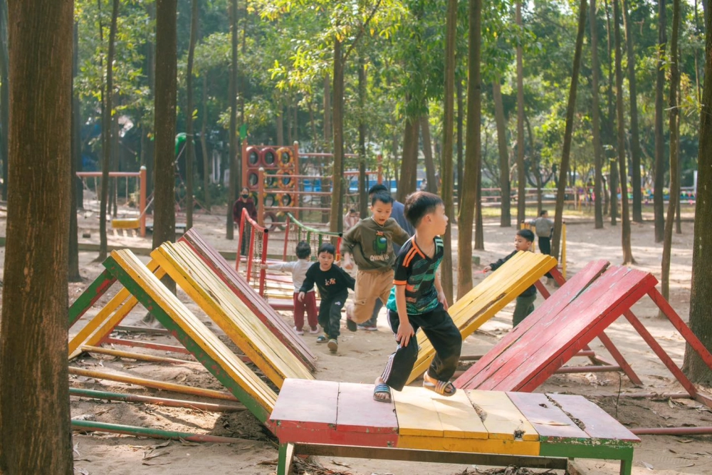 Đường đi Bản Rõm Sóc Sơn thuận tiện cho xe máy và ô tô