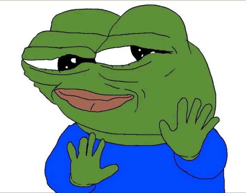 Ếch xanh meme đảng, biểu cảm độc đáo, thú vị