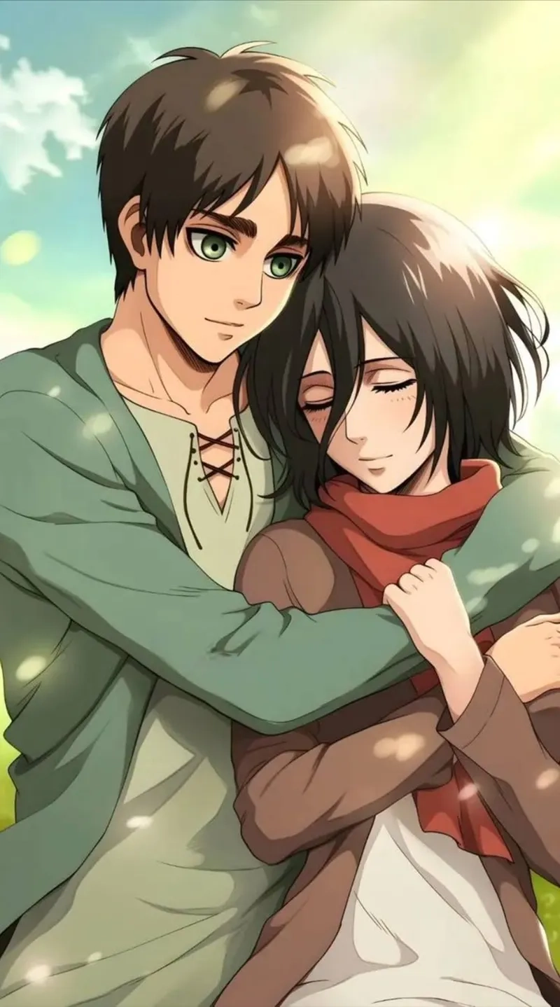 Eren Armin Mikasa là bộ ba không thể thiếu trong hành trình chống lại các Titan