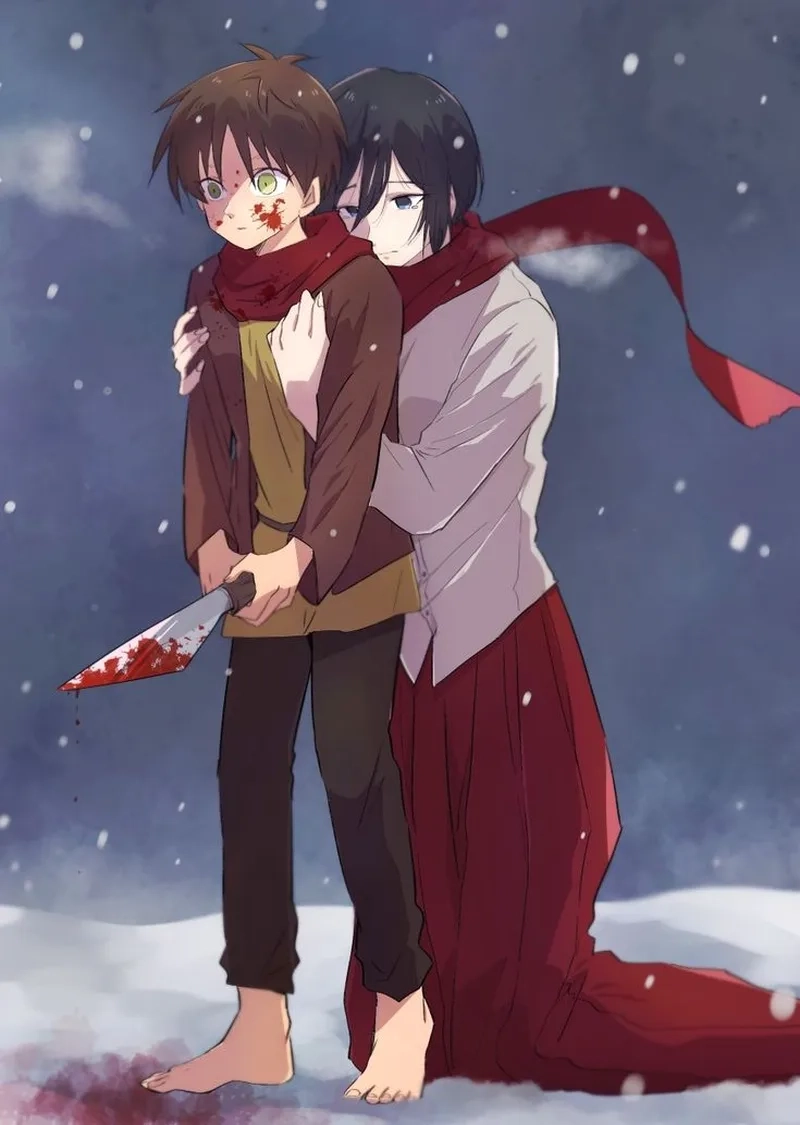 Eren x Mikasa ao3 là nơi bạn tìm thấy những câu chuyện thú vị về tình yêu họ