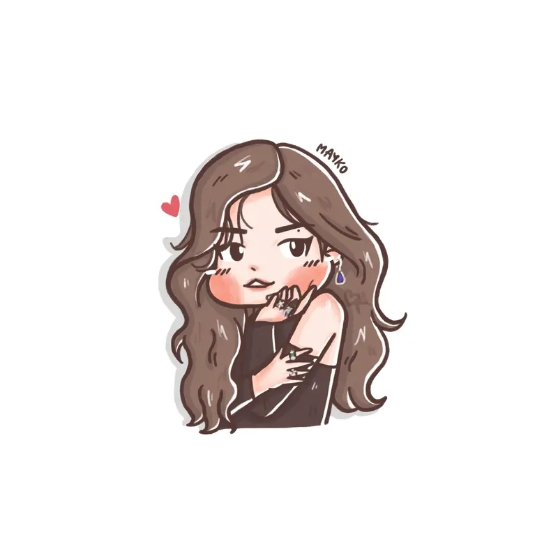 Fan Kpop phát sốt với jennie kim chibi siêu đáng yêu