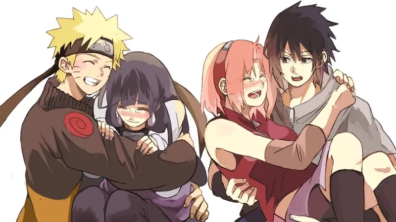 Fan tranh luận gay gắt về Hinata Naruto Sasuke Sakura