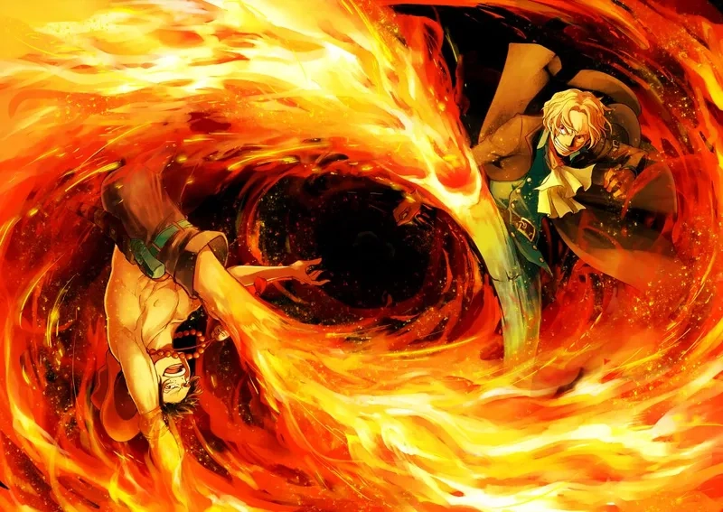 Fanart táo bạo về Ace x Sabo 18 đang gây sốt