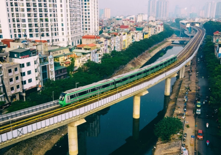Ga Cát Linh - Điểm nhấn giao thông đô thị hiện đại Hà Nội