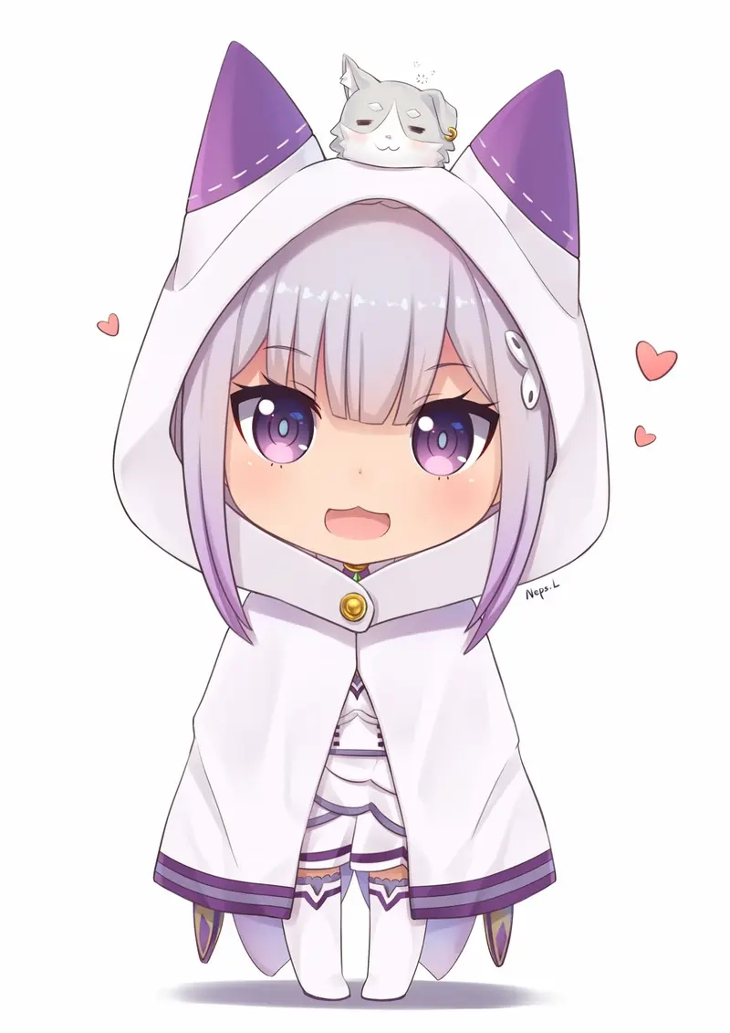Gây sốt mạng xã hội với hình nền đẹp cute chibi