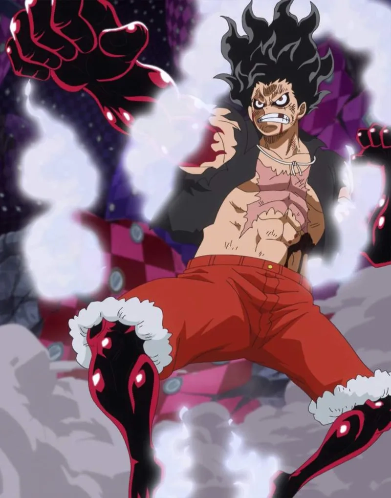 Gear 4 Luffy cực mạnh trong trận đấu lớn