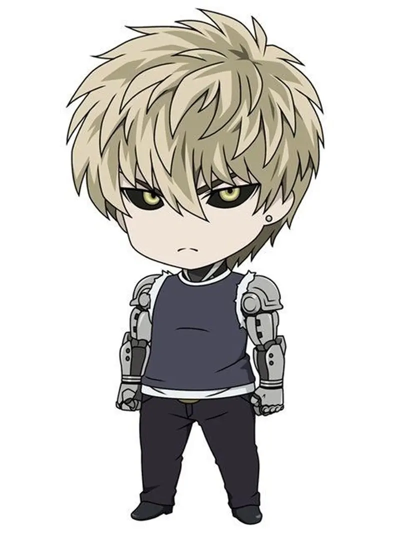 Genos chibi mang lại những khoảnh khắc dễ thương khiến bạn không thể rời mắt