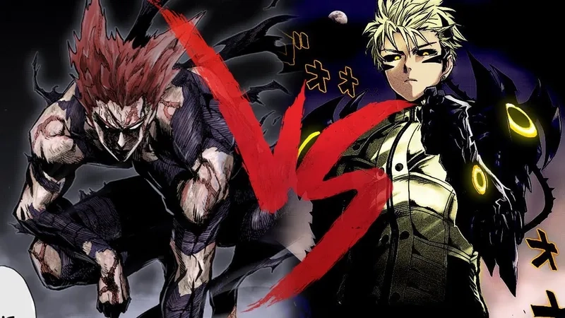 Genos vs Garou là trận đấu mà fan không thể bỏ qua trong One Punch Man