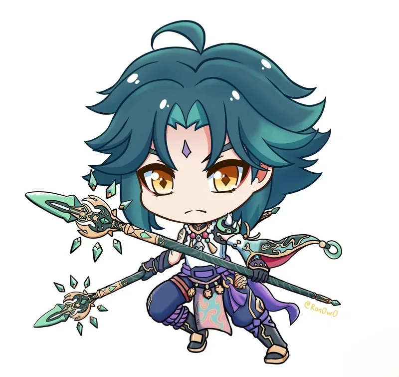 Genshin impact xiao chibi dễ thương không thể bỏ qua cho mọi fan