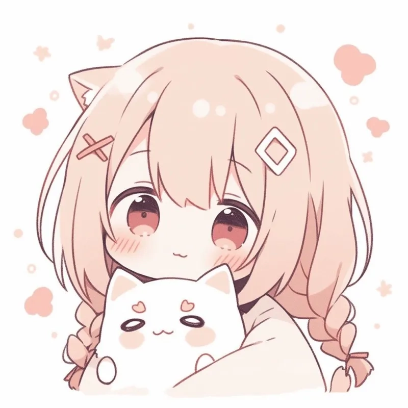 Ghim liền tay những ảnh anime nữ cute chibi xinh xỉu