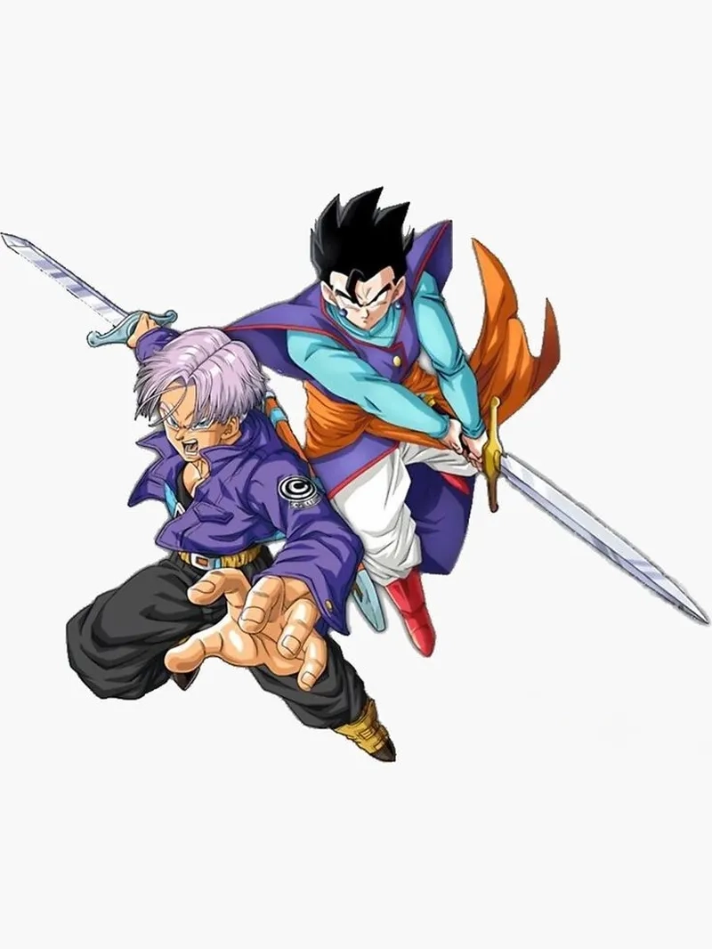 Gohan Trunks Fusion sức mạnh mới mẻ của hai chiến binh mạnh mẽ trong Dragon Ball