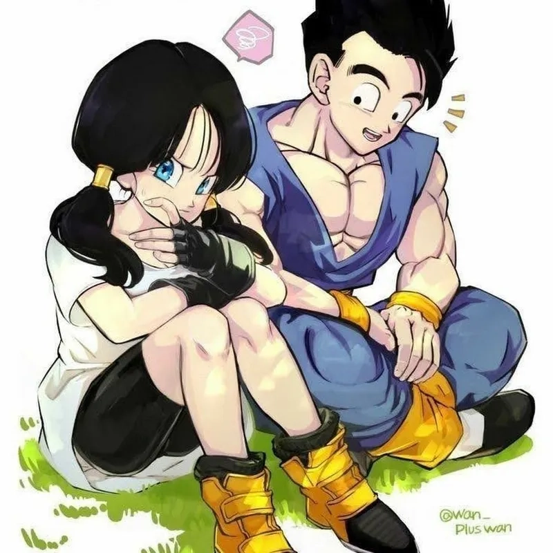 Gohan x Videl là cặp đôi đáng yêu trong thế giới Dragon Ball
