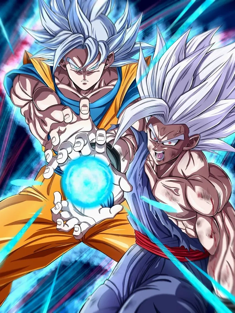 Goku and Gohan Fusion tạo nên một sức mạnh không thể tin được trong Dragon Ball