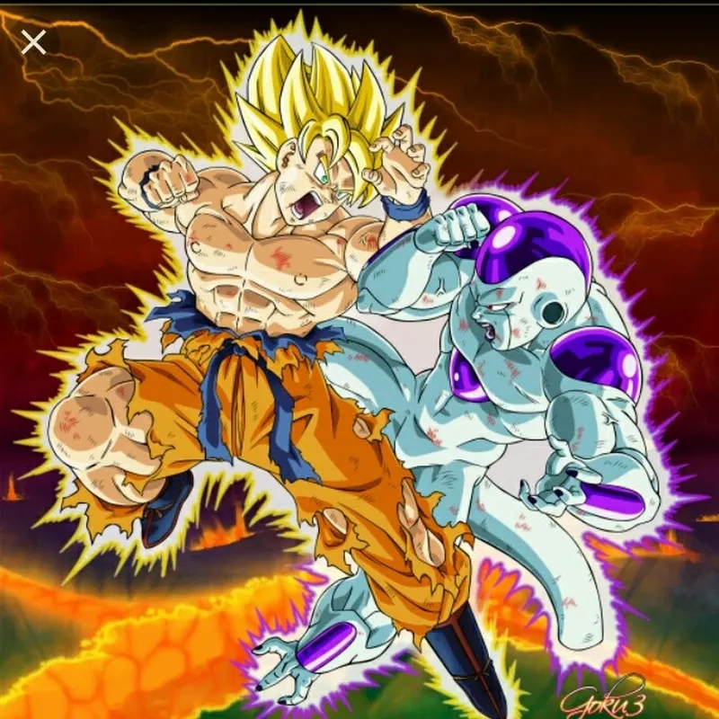Goku vs Frieza là trận chiến khó quên trong lịch sử Dragon Ball