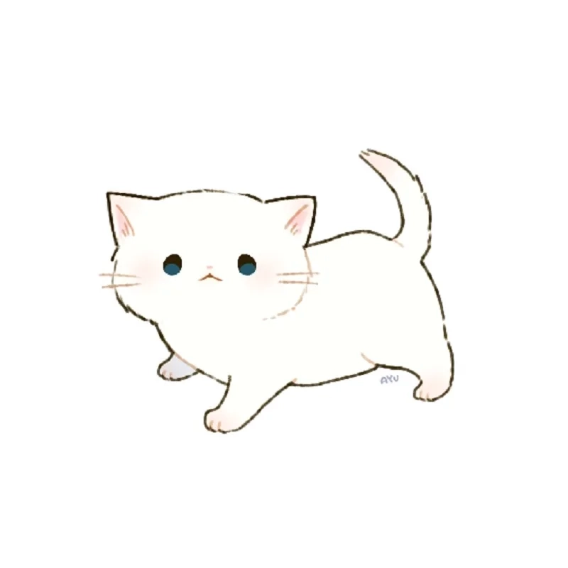Gửi tặng bạn bộ hình cute mèo chibi khiến ai cũng mỉm cười