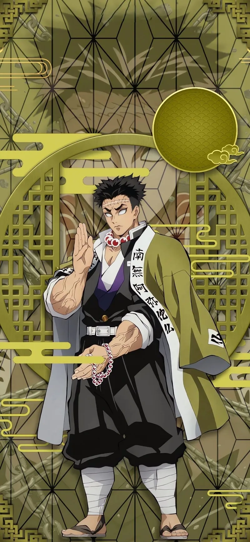 Gyomei Kimetsu no Yaiba là nhân vật không thể thiếu trong Demon Slayer