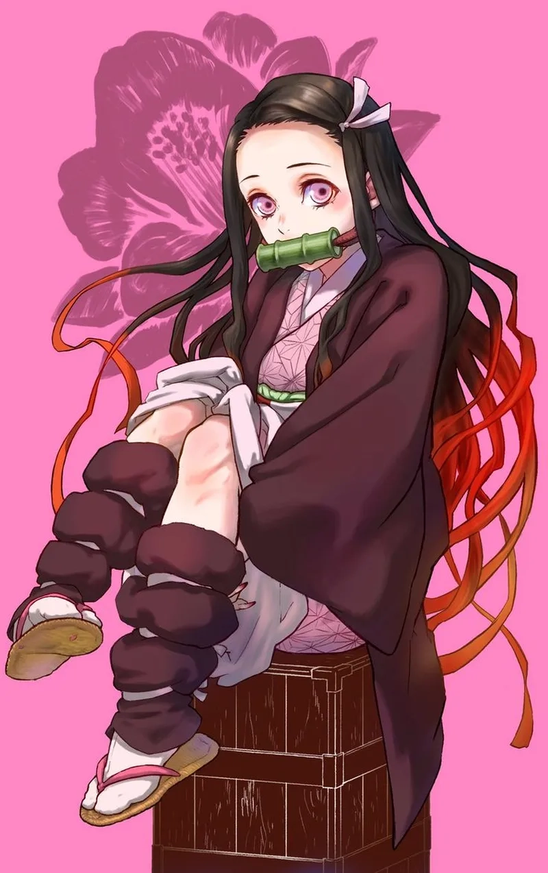Hãy để ảnh của Nezuko mang đến cho bạn một thế giới anime tuyệt vời