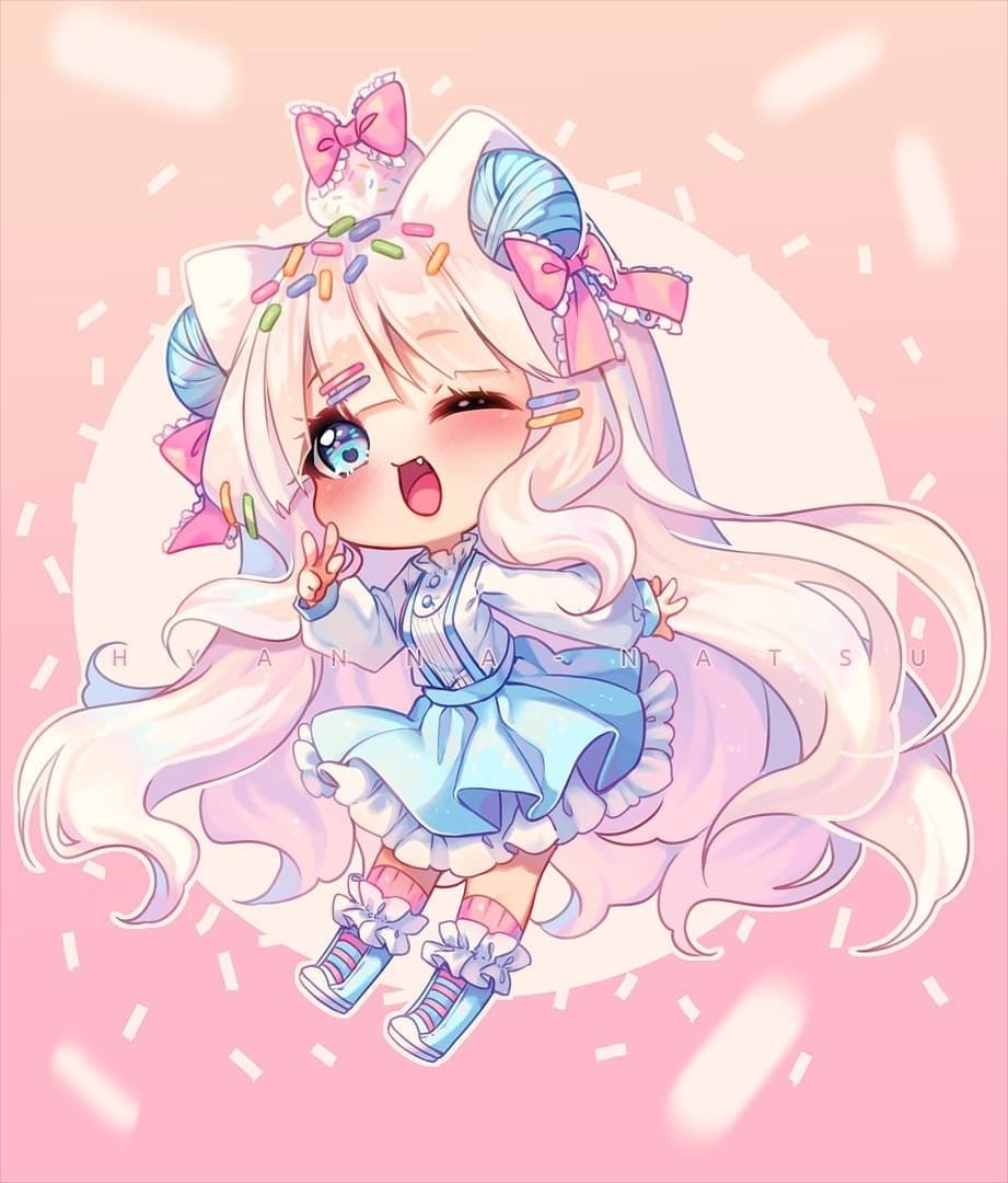 Hãy thay đổi ngay với chibi girl avatar cute anime cực dễ thương