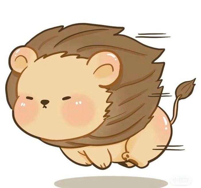 Hãy thử vẽ con sư tử chibi đơn giản nhưng cực kỳ đáng yêu