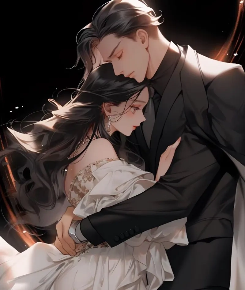 Hình ảnh anime cặp đôi đầy cảm xúc yêu thương