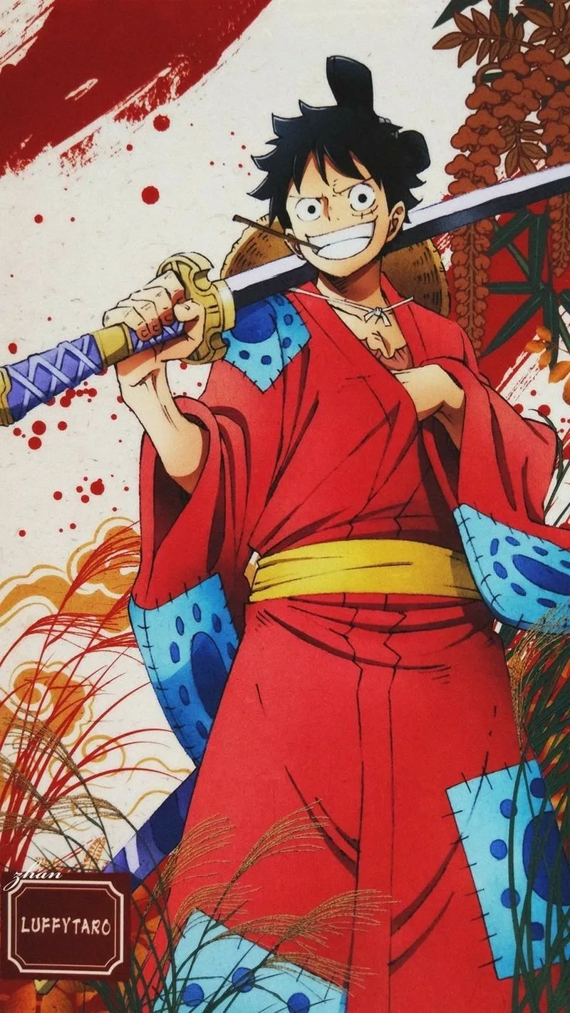 Hình ảnh anime ngầu luffy phong cách bá đạo