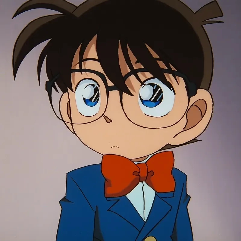 Hình ảnh Conan Chibi cute giúp làm sáng bừng không gian của bạn