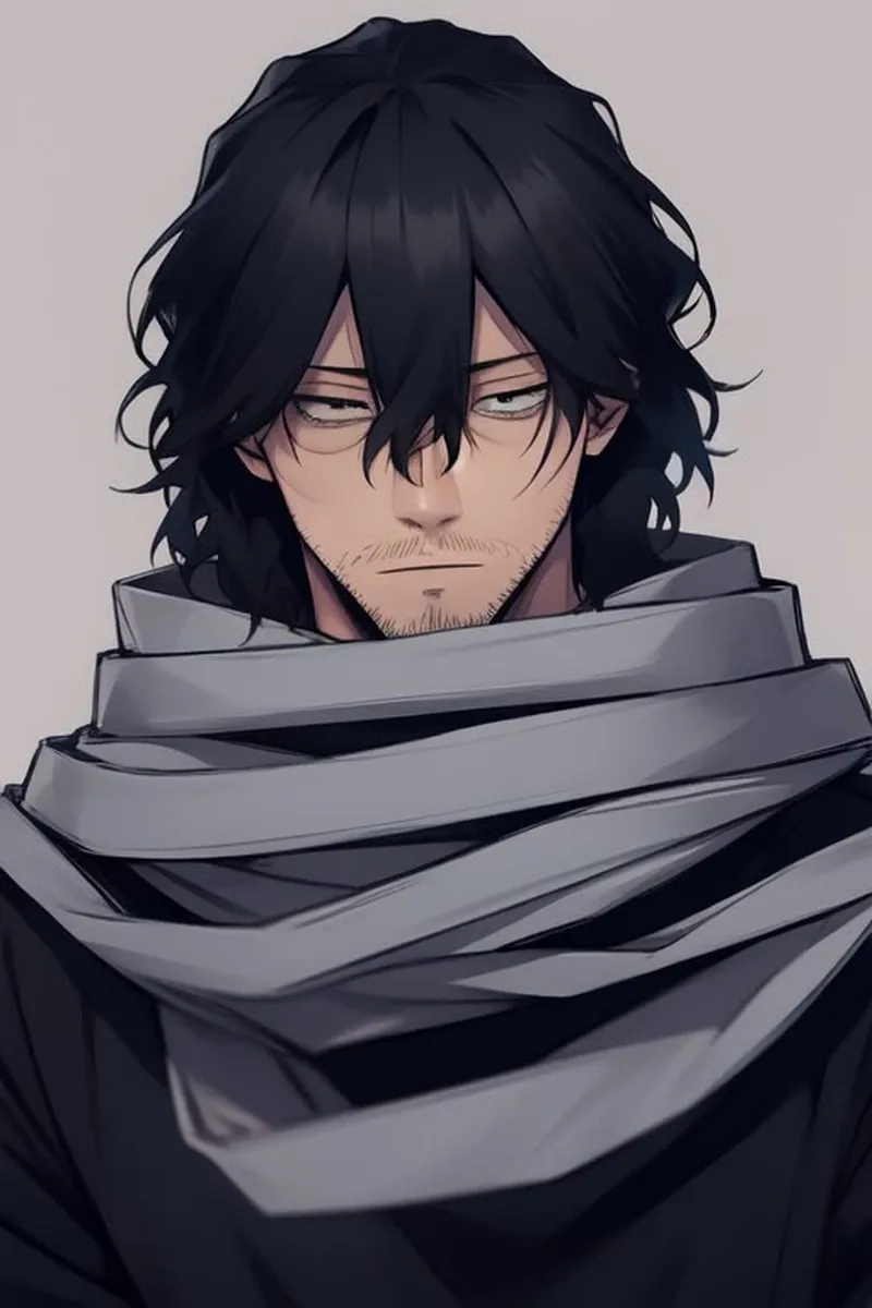 Hình ảnh cực ngầu của Aizawa Shouta khiến fan phát cuồng