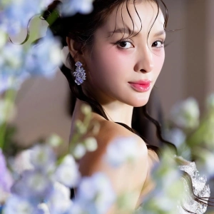 Hình ảnh girl xinh dễ thương làm bừng sáng màn điện thoại