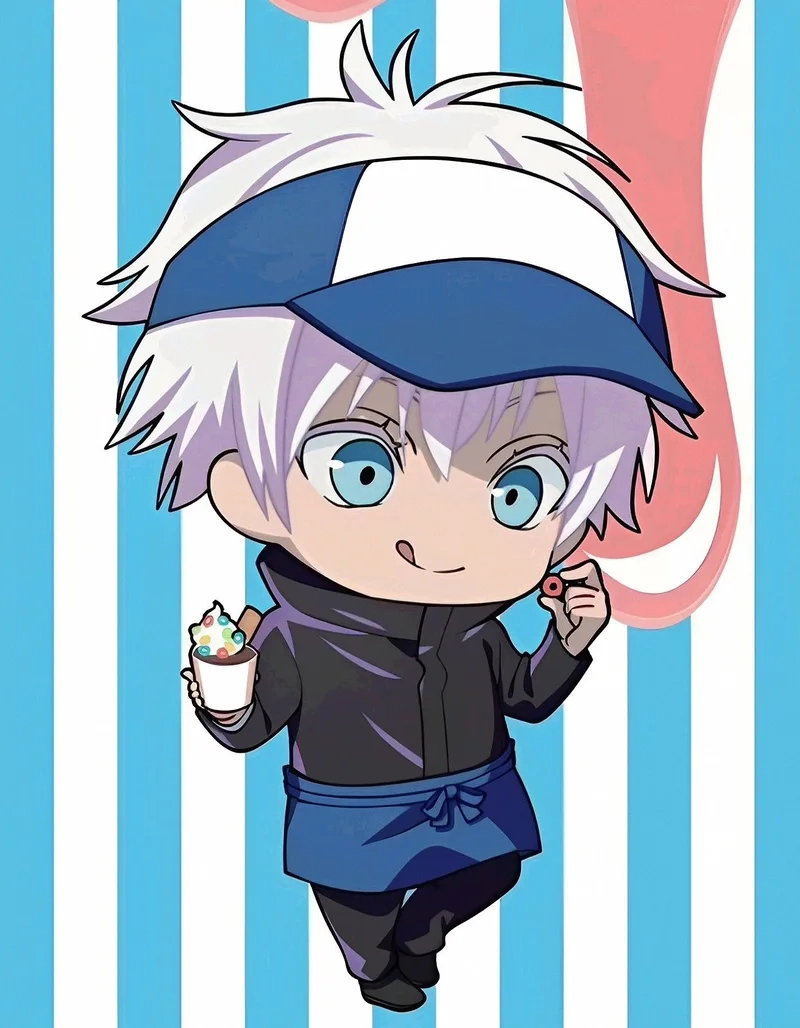 Hình ảnh gojo satoru chibi khiến ai cũng mê mẩn
