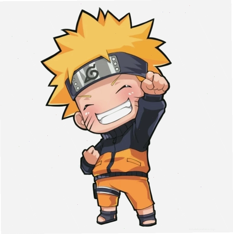 Hình ảnh Naruto lục đạo chibi huyền thoại