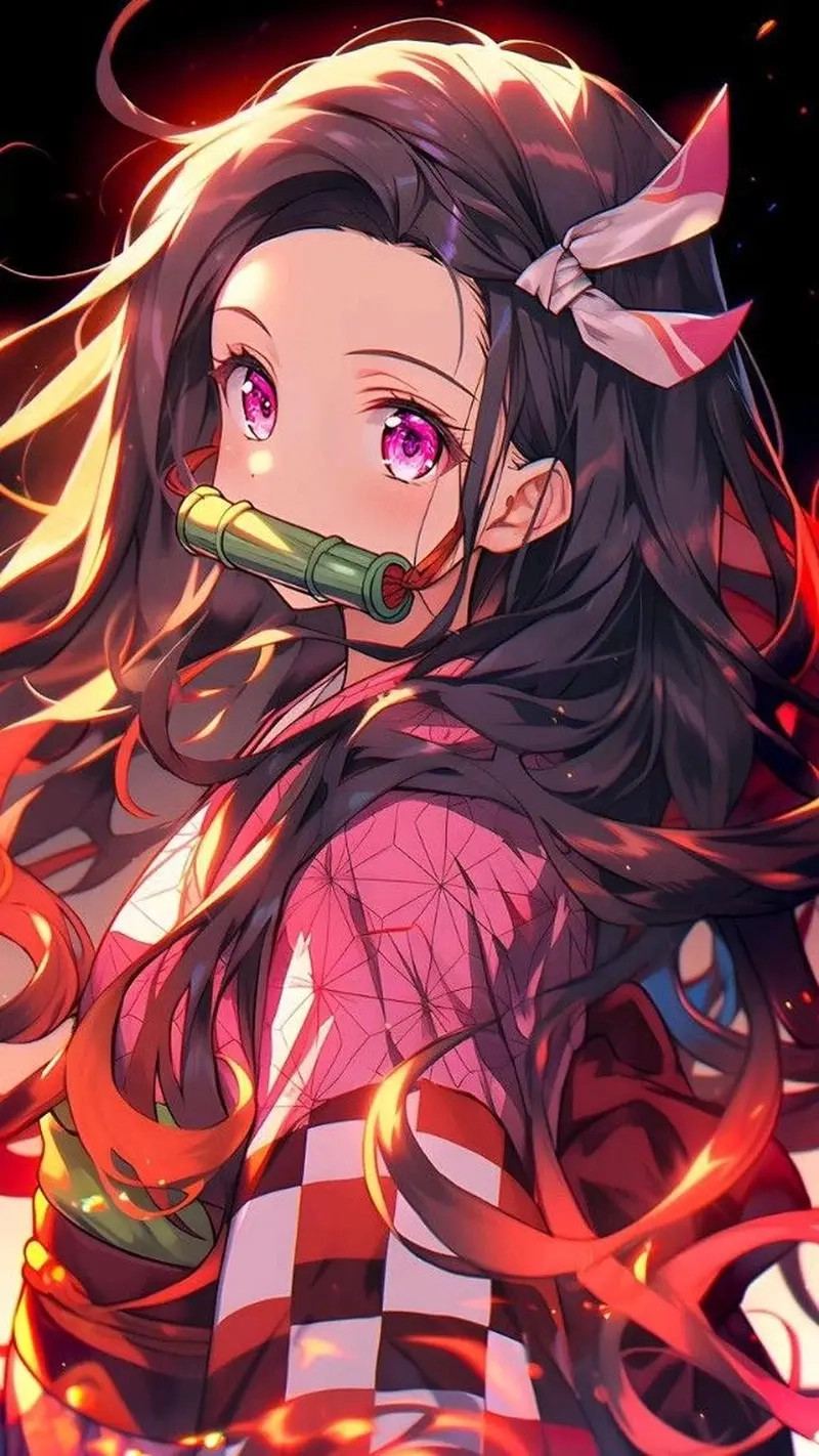 Hình ảnh Nezuko cute khiến ai cũng phải mê mẩn