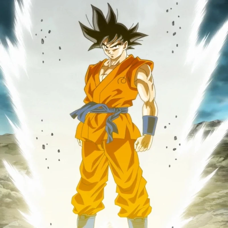 Hình ảnh songoku cực ngầu đầy khí chất mạnh mẽ