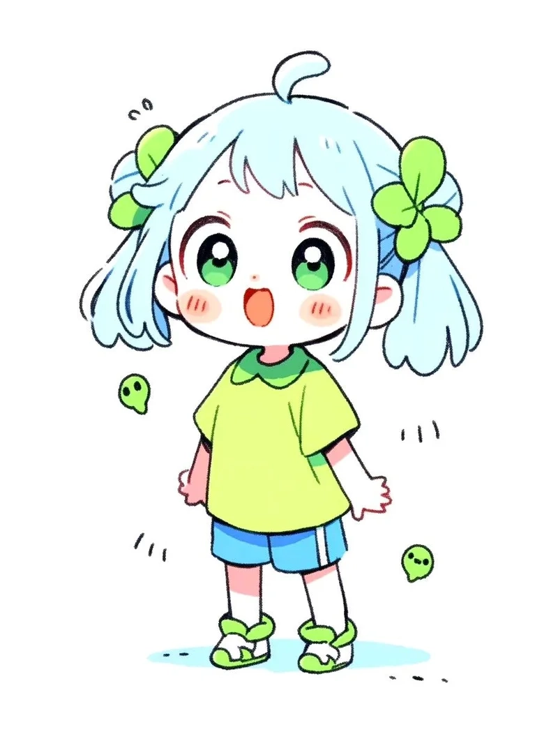 Hình anime chibi cute dễ vẽ sẽ khiến bạn yêu thích ngay lập tức