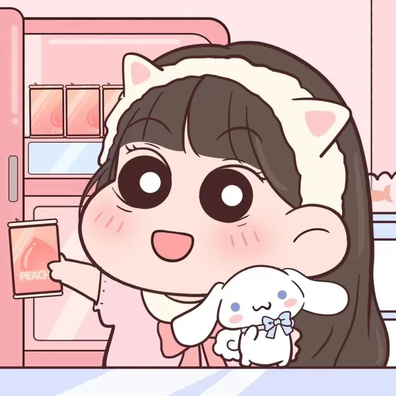 Hình cute anime dễ vẽ cực kỳ dễ thương và đầy sáng tạo
