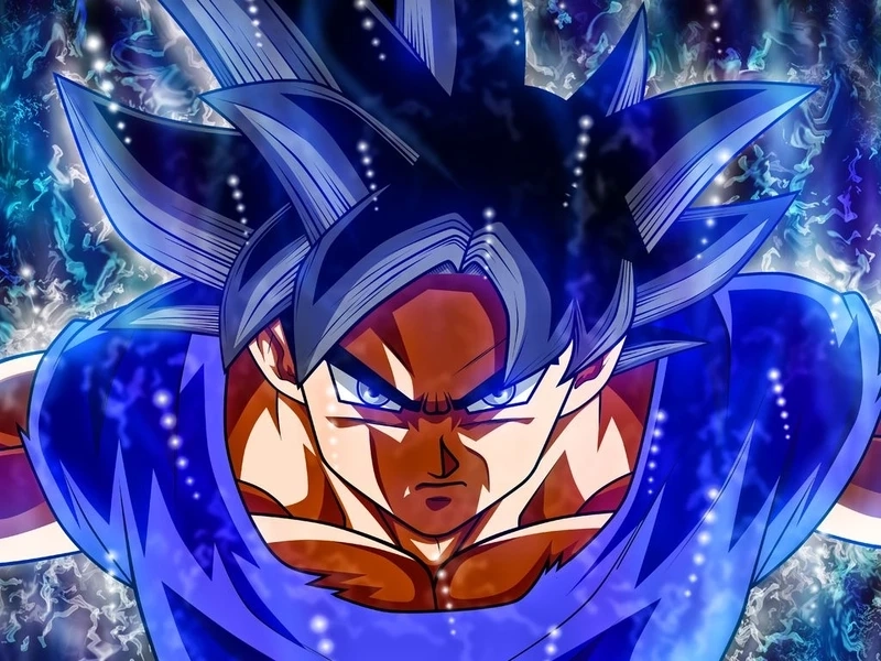 Hình goku ngầu phù hợp làm hình nền