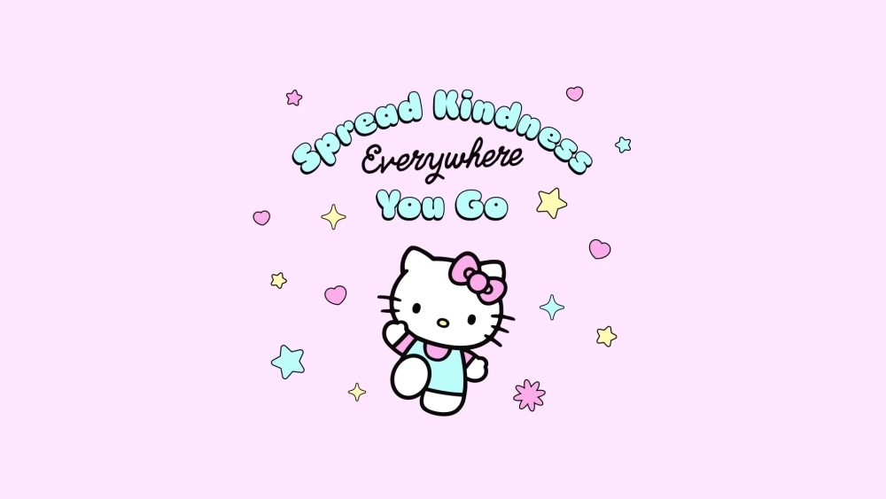 Hình Kitty tô màu bé rèn luyện khéo tay và phối màu
